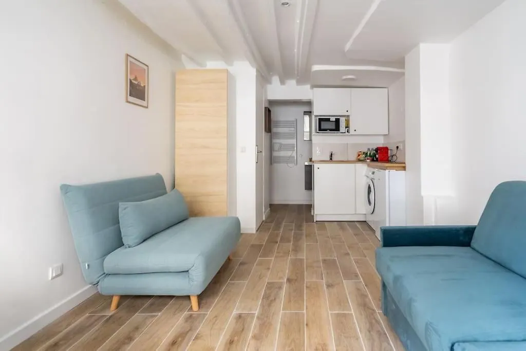 Studio Central Paris Paris 2 Sebastopol Republique Apartment
